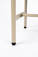 Beige Lacquered Side Table | DF Amaya | Oroatrade.com