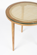Natural Rattan Modern Side Table | DF Haru | Oroatrade.com