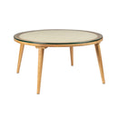 Round Oak Coffee Table | DF Haru