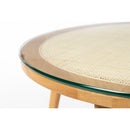 Round Oak Coffee Table | DF Haru
