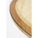 Round Oak Coffee Table | DF Haru