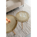 Round Oak Coffee Table | DF Haru