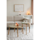 Round Oak Coffee Table | DF Haru