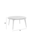 Natural Rattan Modern Coffee Table | DF Haru | Oroatrade.com