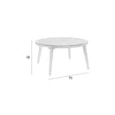 Round Oak Coffee Table | DF Haru