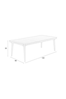 Natural Rattan Modern Coffee Table | DF Haru | Oroatrade.com