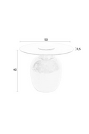 Glass Modern Side Table | DF Mohra | Oroatrade.com