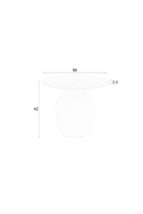 Beige Modern Side Table | DF Karula | Oroatrade.com