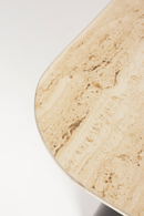 Beige Ceramic Side Table Set (2) | DF Baru | Oroatrade.com