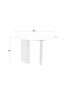 Acacia Leg Side Table | DF Tanda | Oroatrade.com