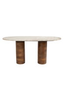 Marble Oval Coffee Table | DF Kouk | Oroatrade.com