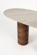 Marble Oval Coffee Table | DF Kouk | Oroatrade.com