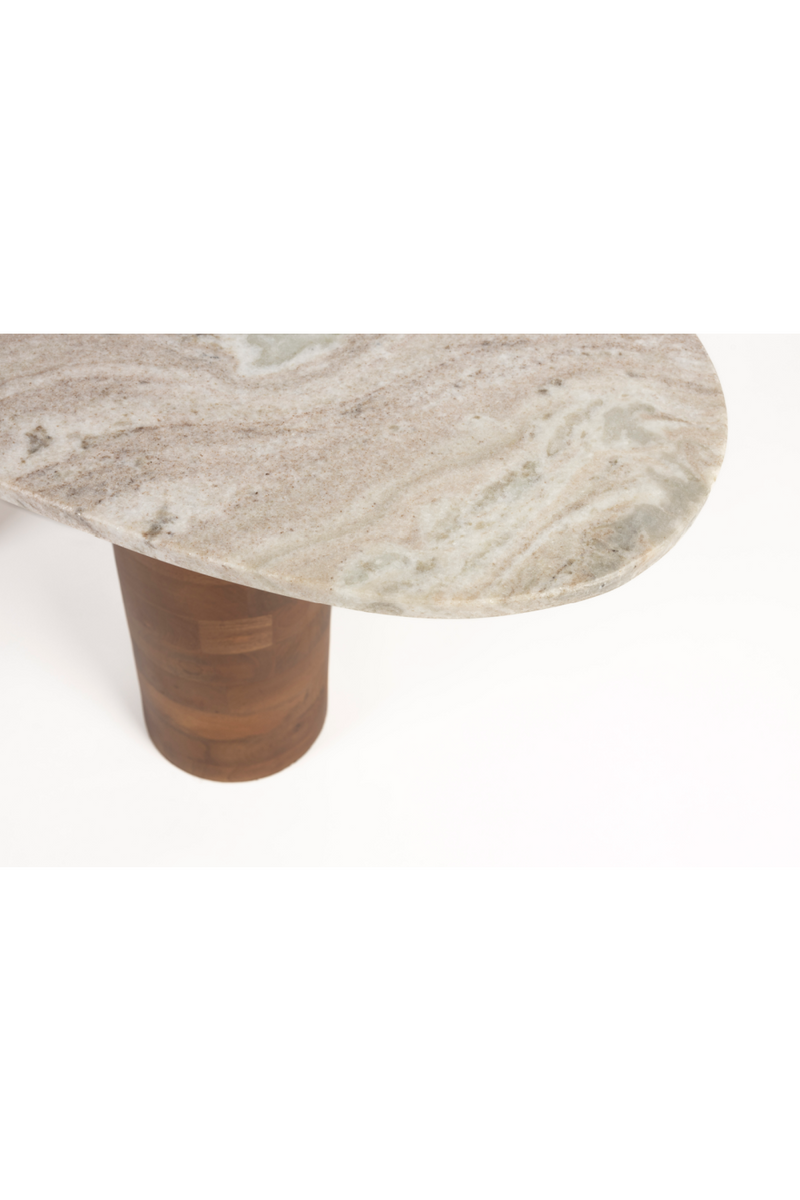 Marble Oval Coffee Table | DF Kouk | Oroatrade.com