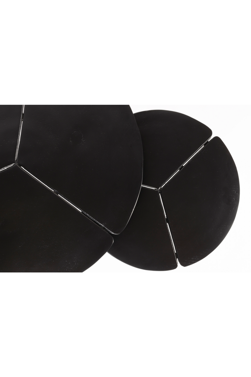 Black Aluminum Side Tables (2) | DF Kourdebour | Oroatrade.com