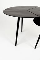 Black Aluminum Side Tables (2) | DF Kourdebour | Oroatrade.com