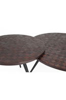 Teak Round Coffee Table (2) | DF Webster | Oroatrade.com