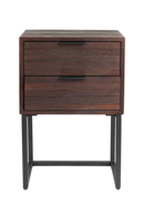 Teak 2-Drawer Side Table | DF Webster | Oroatrade.com
