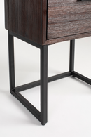 Teak 2-Drawer Side Table | DF Webster | Oroatrade.com