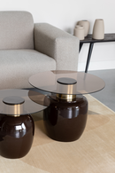 Glass Modern Side Table | DF Mohra | Oroatrade.com