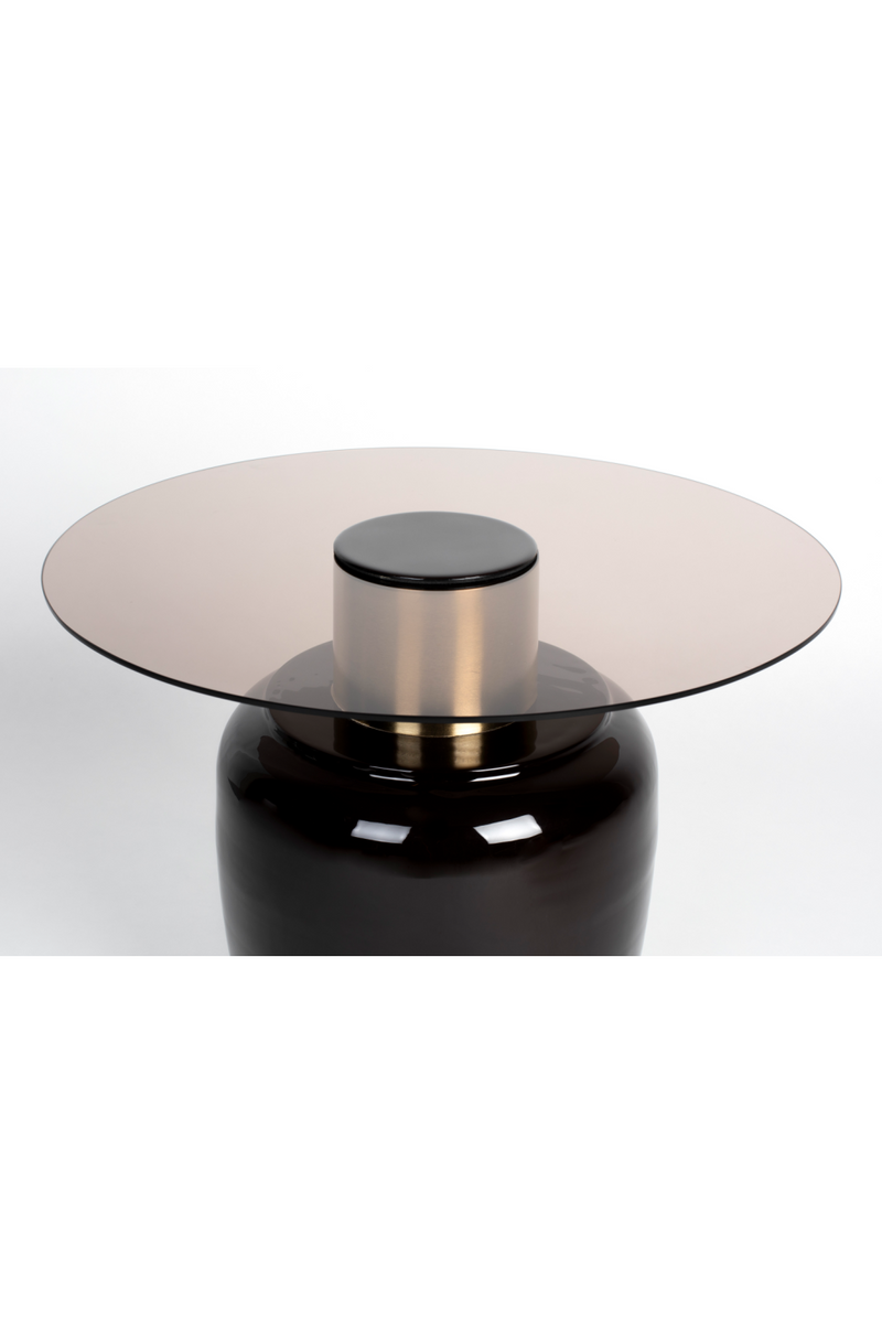 Glass Modern Side Table | DF Mohra | Oroatrade.com