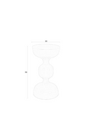 Modern Metal Side Table | DF Lars | Oroatrade.com