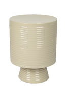 Beige Iron Side Table | DF Sven | Oroatrade.com