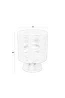 Beige Iron Side Table | DF Sven | Oroatrade.com