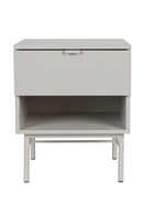 White Side Table/ Bed Stand | DF Cayo | Oroatrade.com