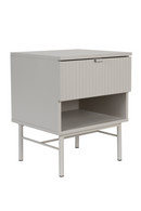 White Side Table/ Bed Stand | DF Cayo | Oroatrade.com