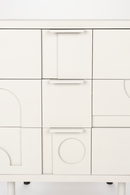 White Wooden Bedstand | DF Funk | Oroatrade.com