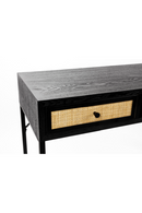 Modern Black Wood Console Table | DF Guuji | Oroatrade.com