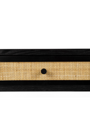 Modern Black Wood Console Table | DF Guuji | Oroatrade.com