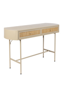 Beige Console Table With Drawers | DF Amaya | Oroatrade.com
