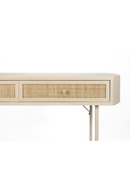 Beige Console Table With Drawers | DF Amaya | Oroatrade.com