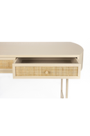 Beige Console Table With Drawers | DF Amaya | Oroatrade.com