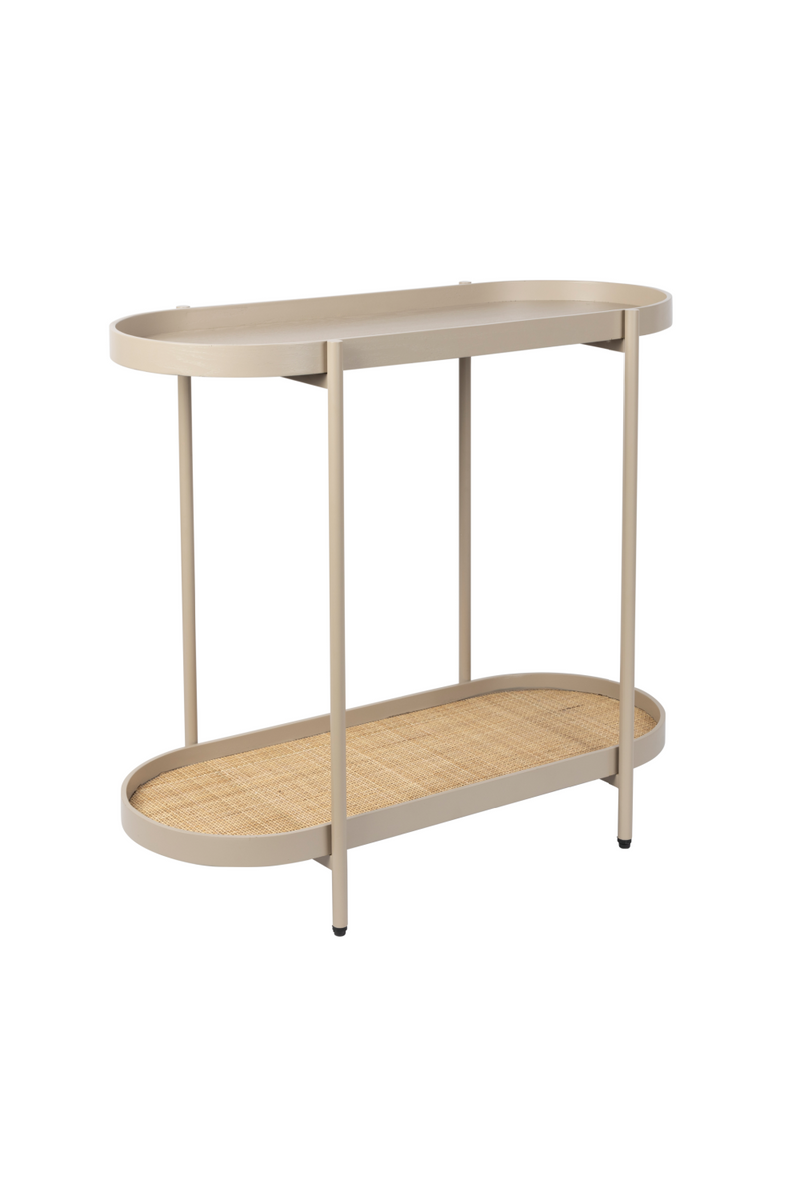Beige Wooden Console Table | DF Amaya | Oroatrade.com