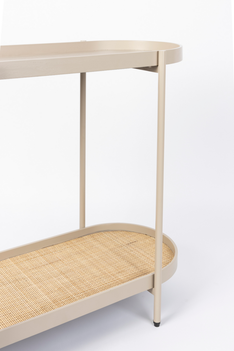 Beige Wooden Console Table | DF Amaya | Oroatrade.com