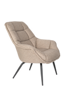 Fabric Upholstered Lounge Chair | DF Thomas | Oroatrade.com