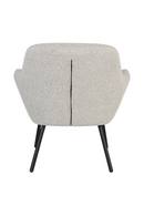 Beige Bouclé Lounge Chair | DF Dude | Oroatrade.com