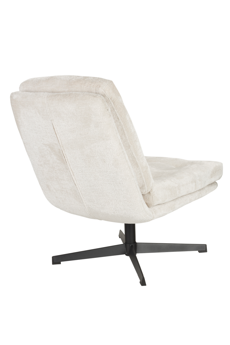 Grid-Tufted Swivel Lounge Chair | DF Kai | Oroatrade.com