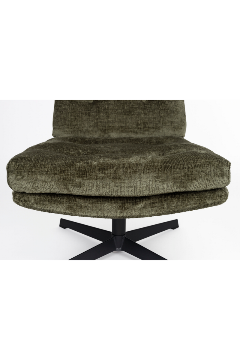 Grid-Tufted Swivel Lounge Chair | DF Kai | Oroatrade.com