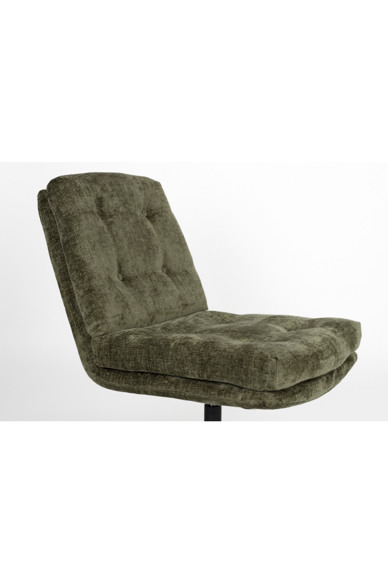 Grid-Tufted Swivel Lounge Chair | DF Kai | Oroatrade.com