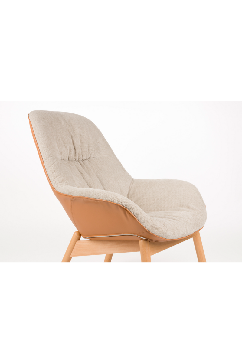 Beige Modern Lounge Chair | Zuiver Duke | Oroatrade.com