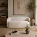 White Minimalist Sofa | DF Len