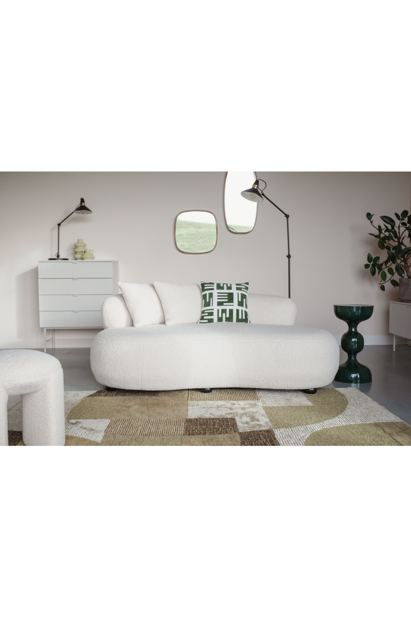 White Curved Sofa | DF Noxx | Oroatrade.com