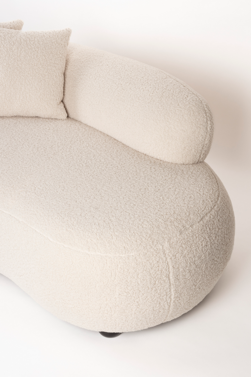 White Curved Sofa | DF Noxx | Oroatrade.com