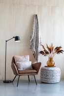 Printed Fabric Boho Pouf | DF Liv | Oroatrade.com