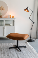 Leather Modern Stool | DF John | Oroatrade.com