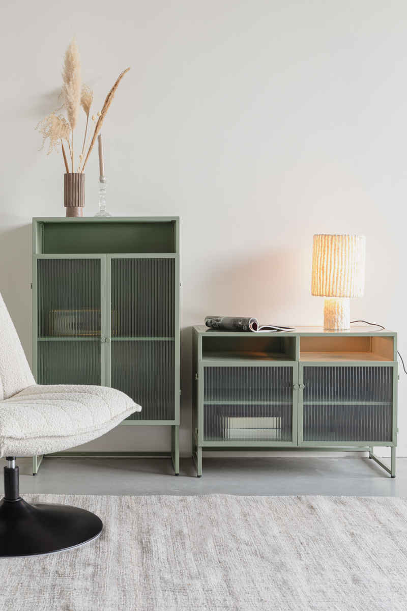 Green Metal Cabinet | DF Herbe | Oroatrade.com