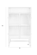 Green Metal Cabinet | DF Herbe | Oroatrade.com